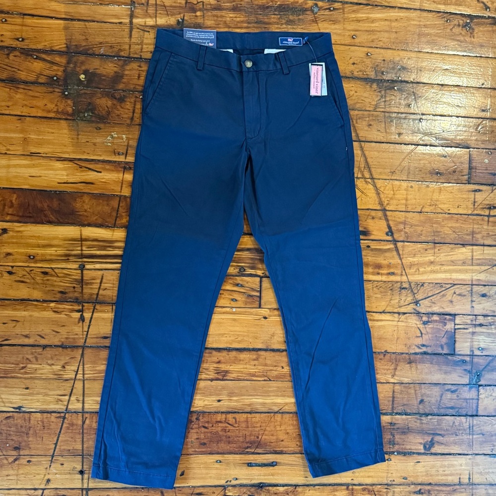 NWT | Vineyard Vines | Breaker Pant | Navy | 32 waist, 32 length